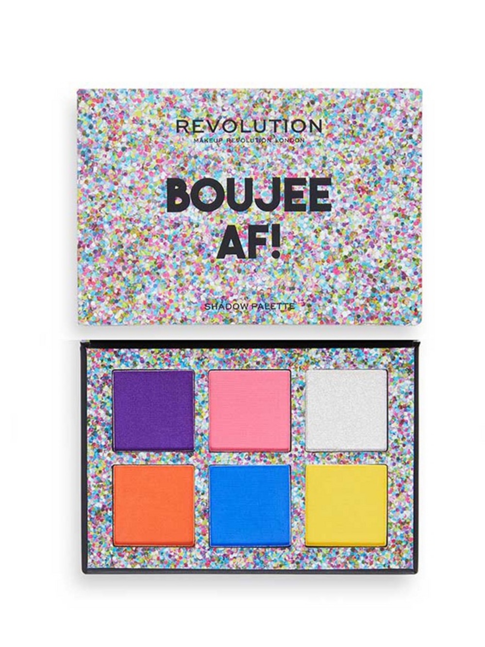 Makeup Revolution "Boujee AF!" Bright Eyeshadow Palette - Multi 6 shades
NWT